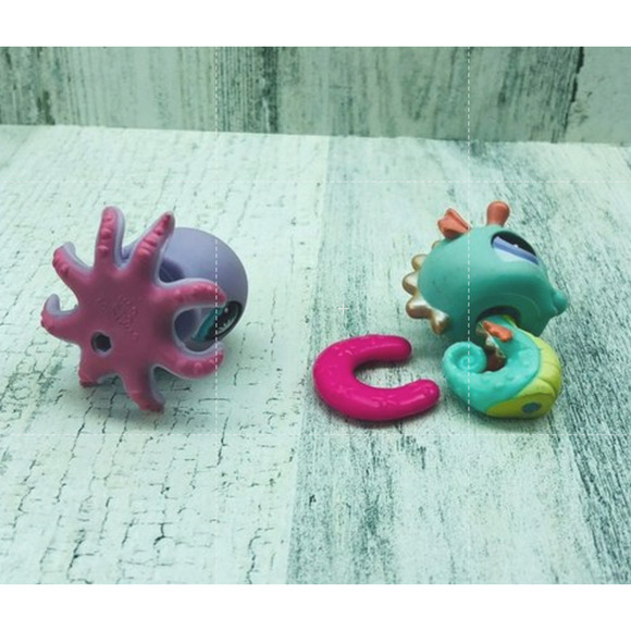 Lps Littlest Petshop Seahorse & Octopus Vintage - Picture 3 of 3